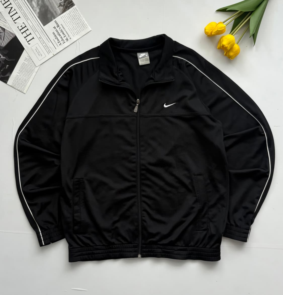 Nike 나이키 블랙 오버핏 사이드라인 져지  상품이미지2