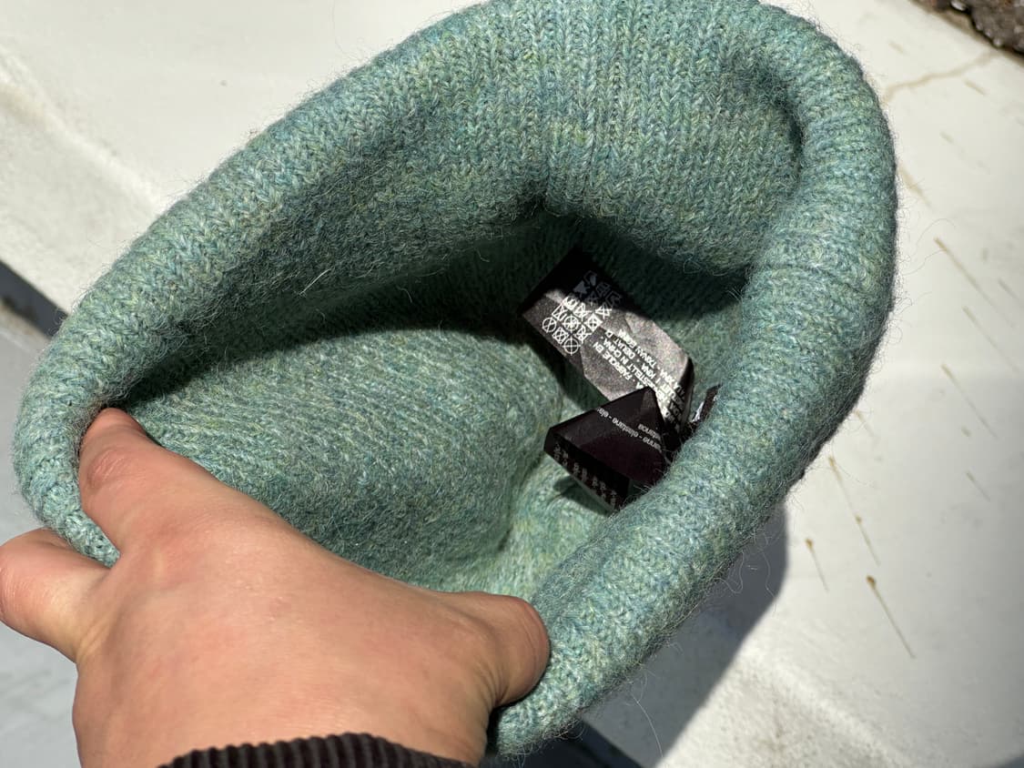 [F] 자라 세이지그린 비니 모자 상품이미지5