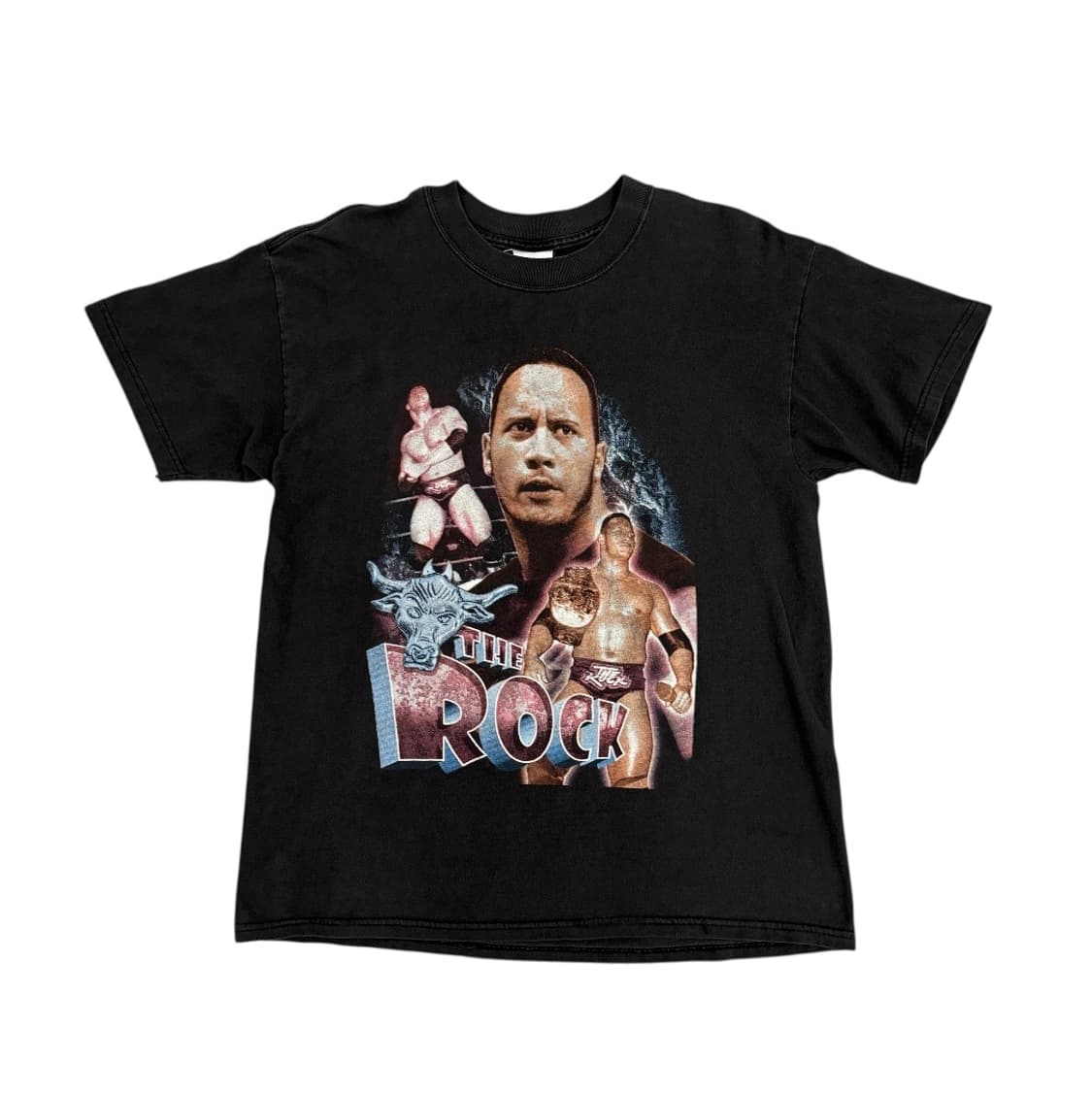 빈티지 90s The Rock Rap Tee 더 락 랩티셔츠 상품이미지1