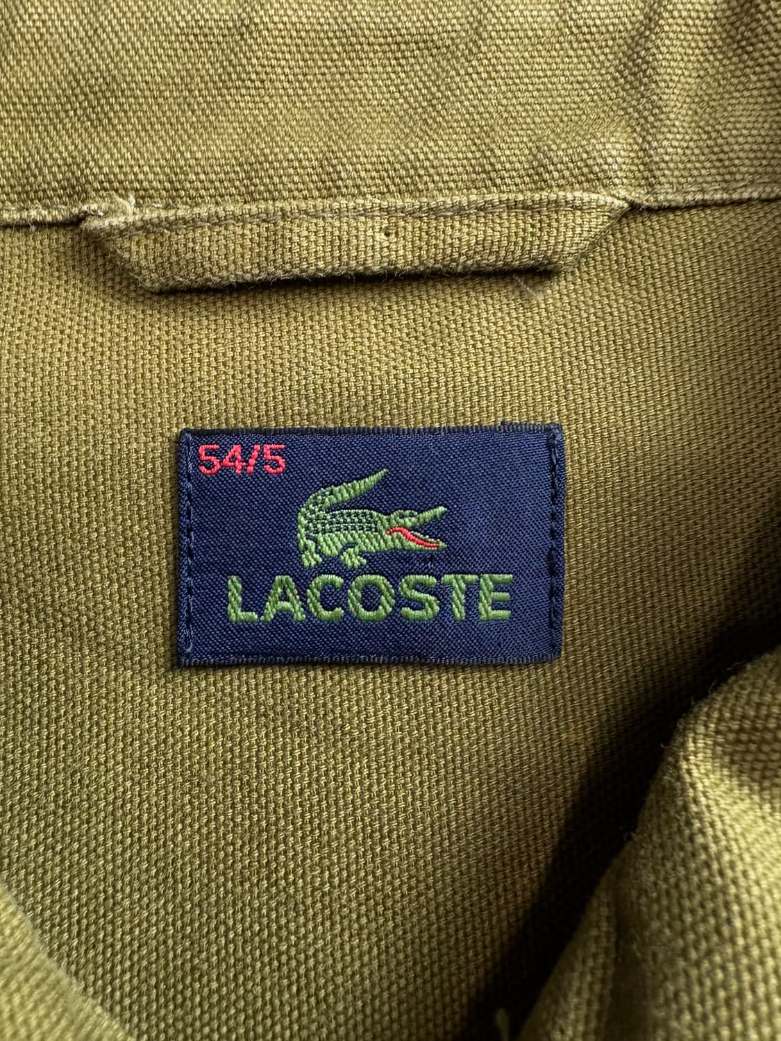 라코스테 아카이브 금장로고 트윌 코튼 스윙톱 4049 상품이미지4