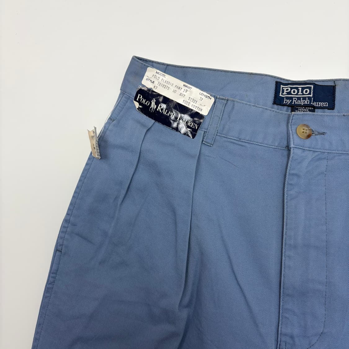 데드스탁 폴로 랄프로렌 투턱 치노 팬츠 바지 상품이미지2