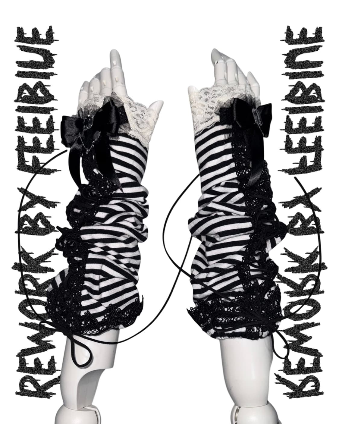 FEELBLUE REWORK 028 GOTH DOLL armwear 상품이미지2