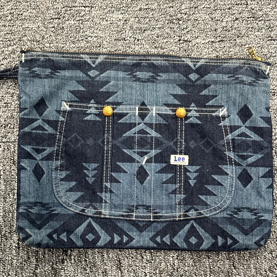 Lee denim ortega clutch bag 상품이미지3