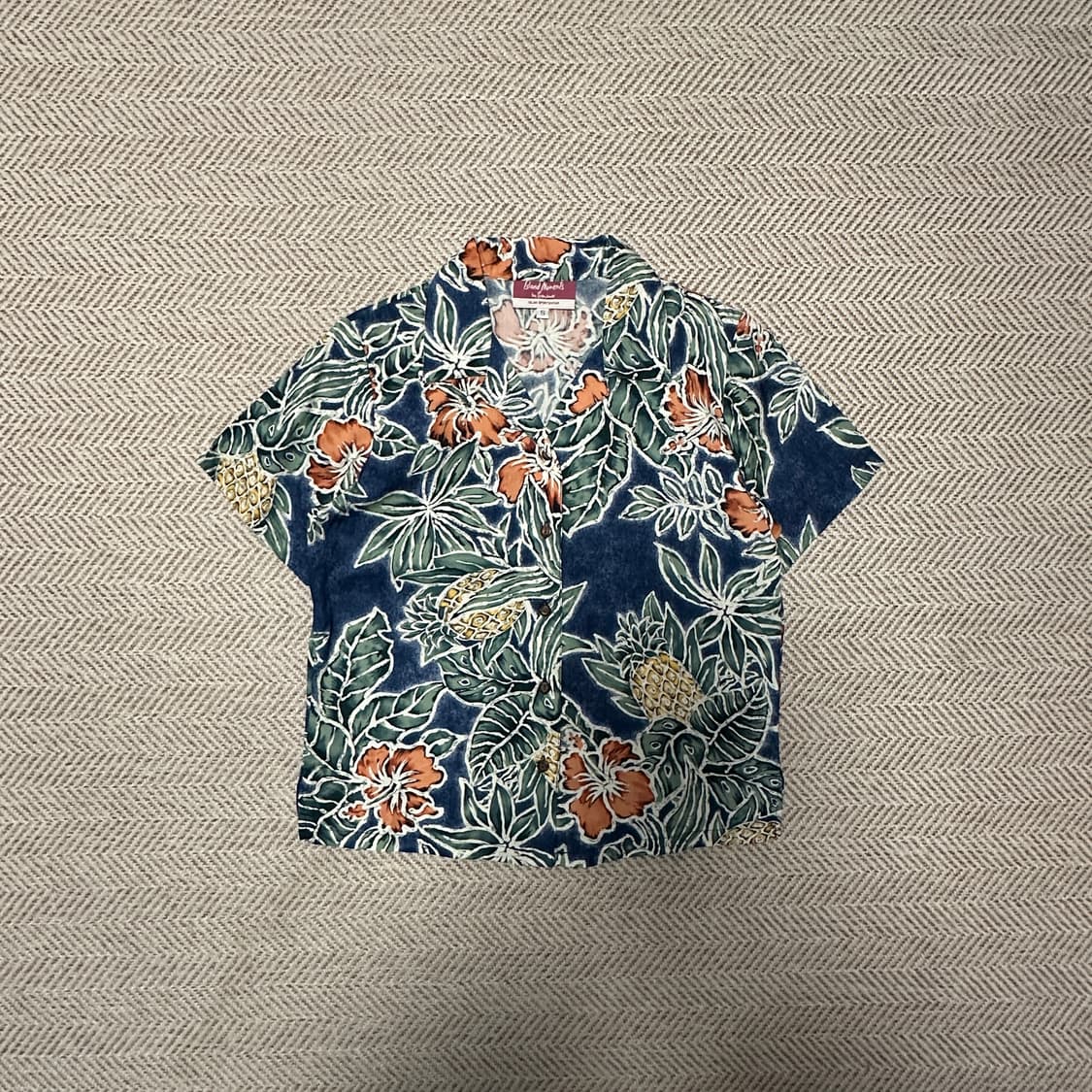 VINTAGE usa made hawaiian shirt rayon 상품이미지1