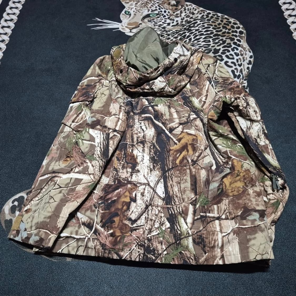 리얼트리 빈티지 히든지퍼 후디드 파카 L 상품이미지6