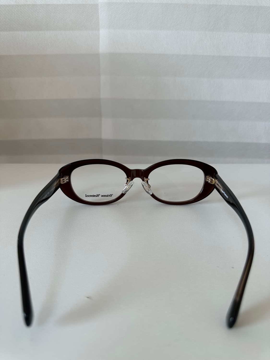 비비안웨스트우드 브라운 안경 상품이미지4
