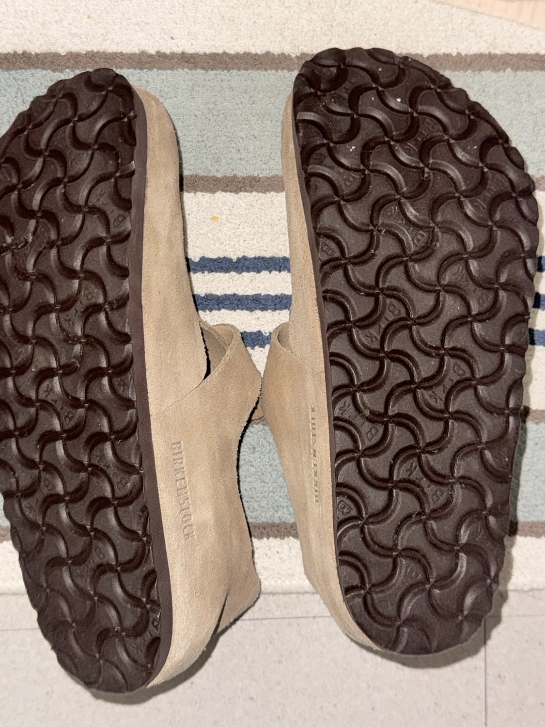 버켄스탁 런던 suede 타우페 레귤러 (1010503) 240 상품이미지4