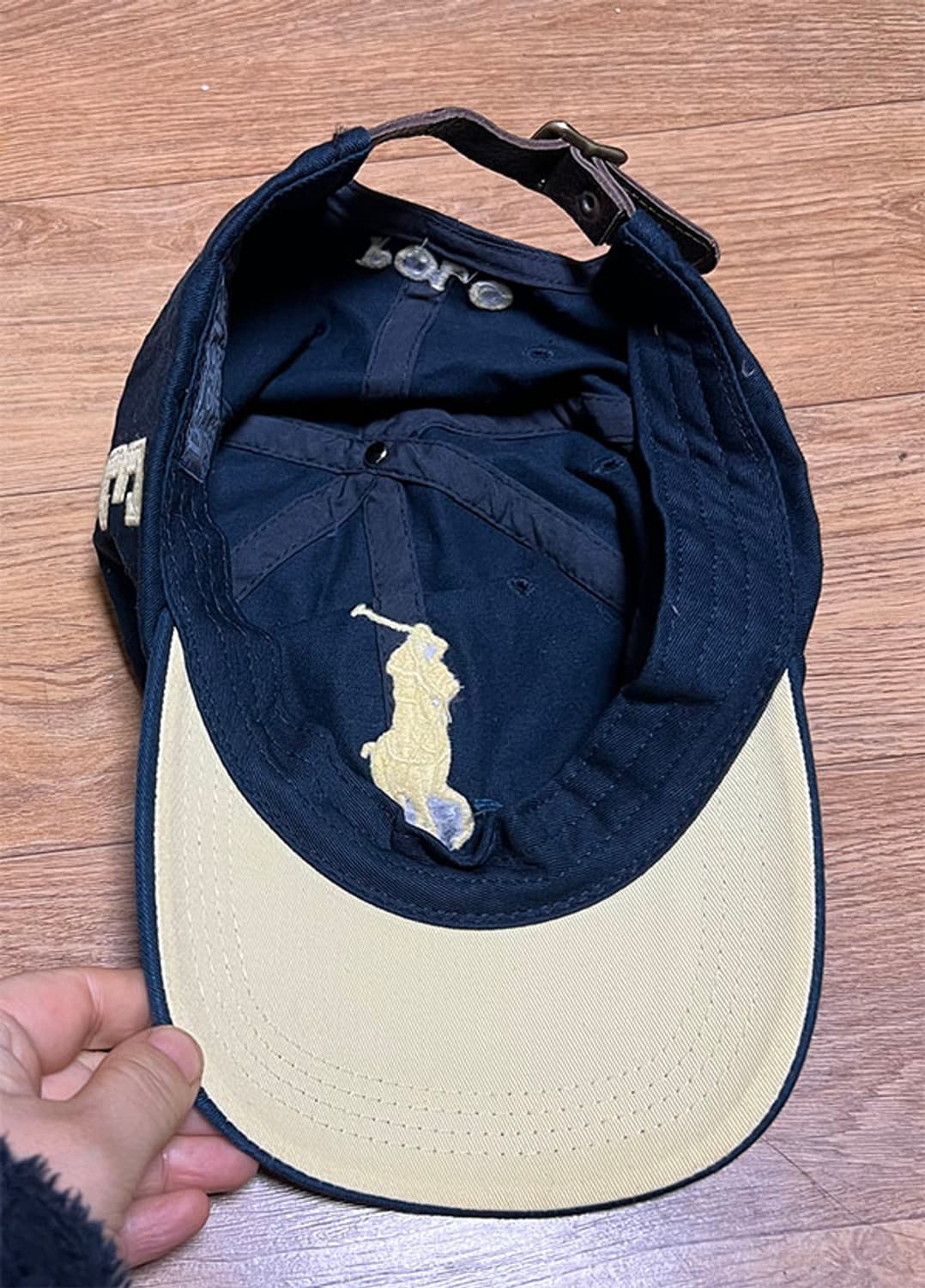 >POLO 폴로 빅포니 볼캡 모자 가죽 프리 상품이미지3