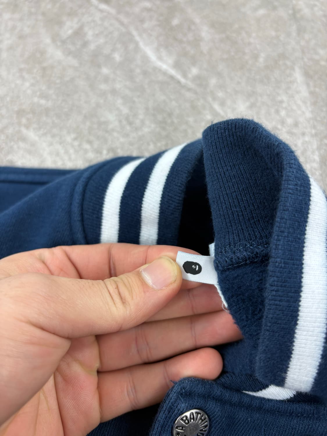  Bape Babe Milo Varsity Jacket    상품이미지5