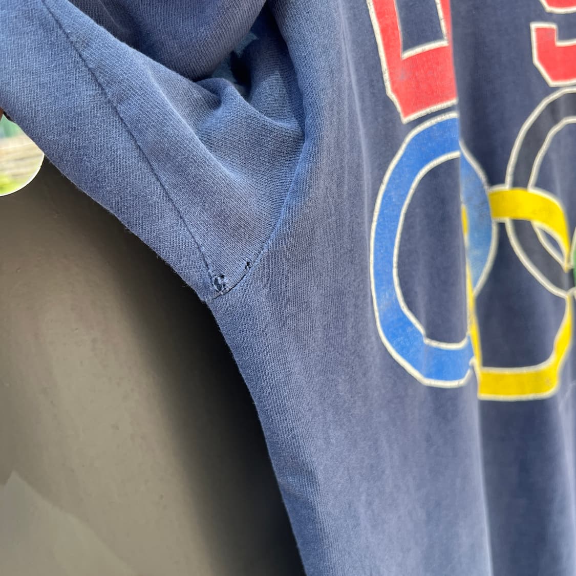 90s 빈티지 USA Hanes Olympic single stitch 상품이미지4