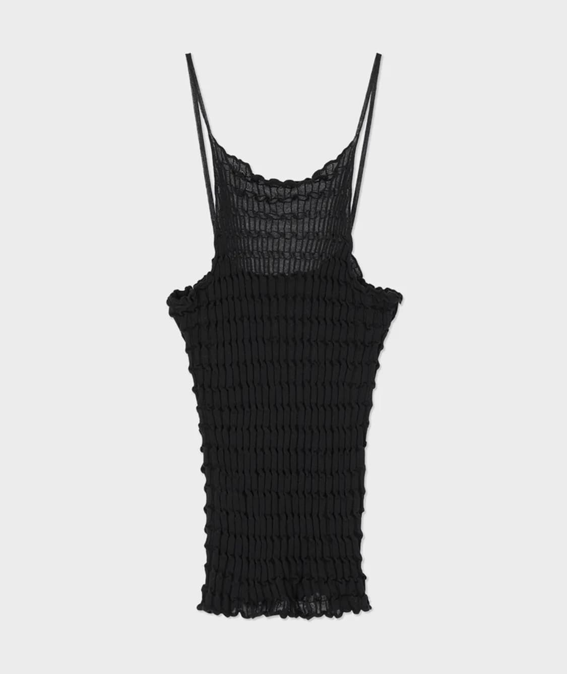 RUS 슬리브리스 니트 상품이미지1