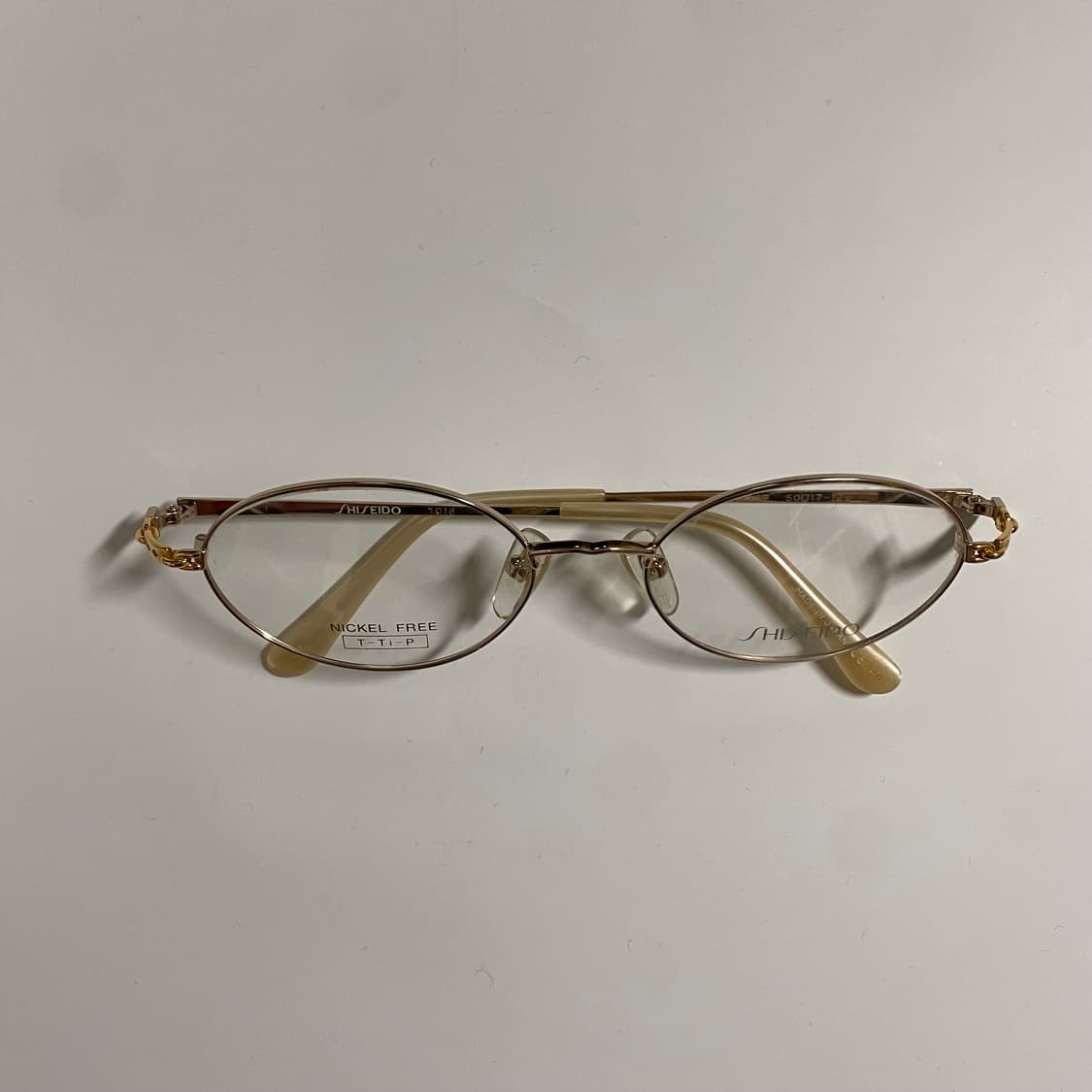 [Shiseido] Vintage Golden Eyeglasses 상품이미지1