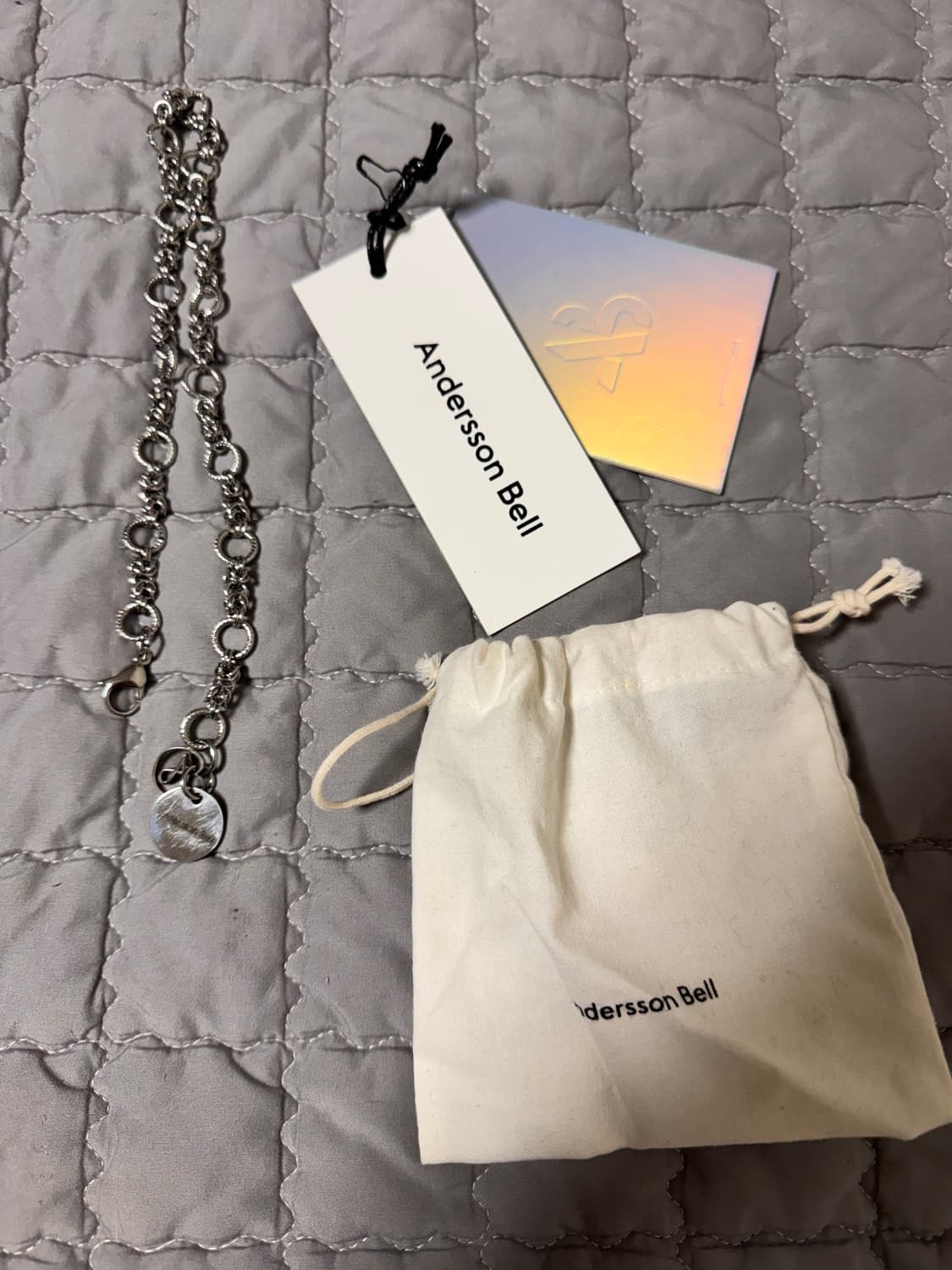 앤더슨벨 고딕 체인 목걸이 상품이미지1