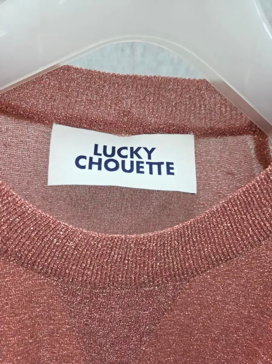 여성 free 럭키슈에뜨 시스루 긴팔 상품이미지4