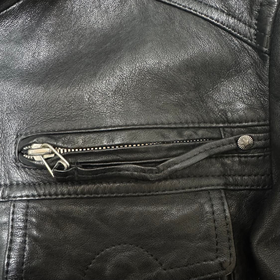 크리스 크리스티 양가죽 라이더자켓 상품이미지3