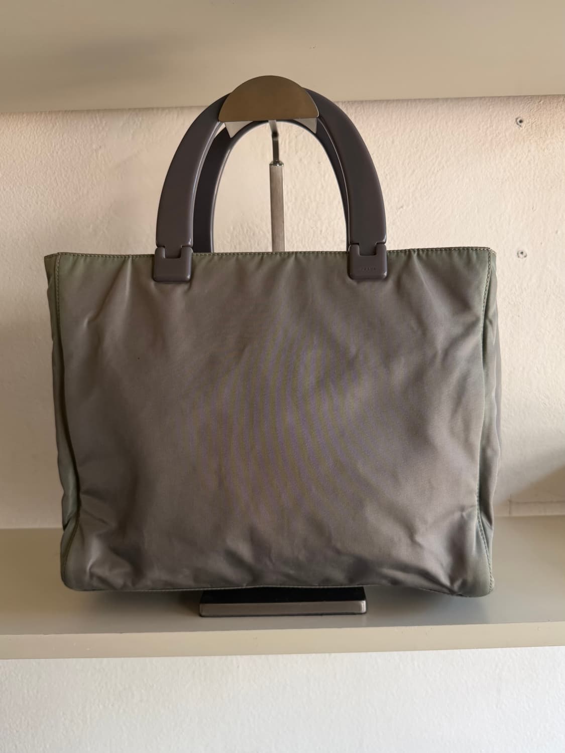 early 00s 프라다 포코노 플라스틱 핸들 백 상품이미지1