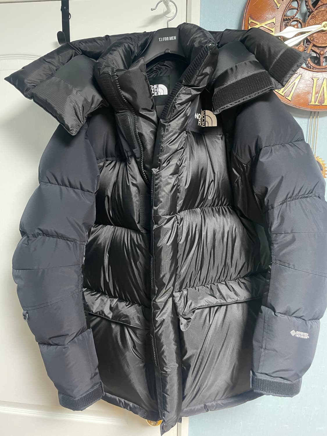 노스페이스 힘다운 일본판 xl 블랙  상품이미지8