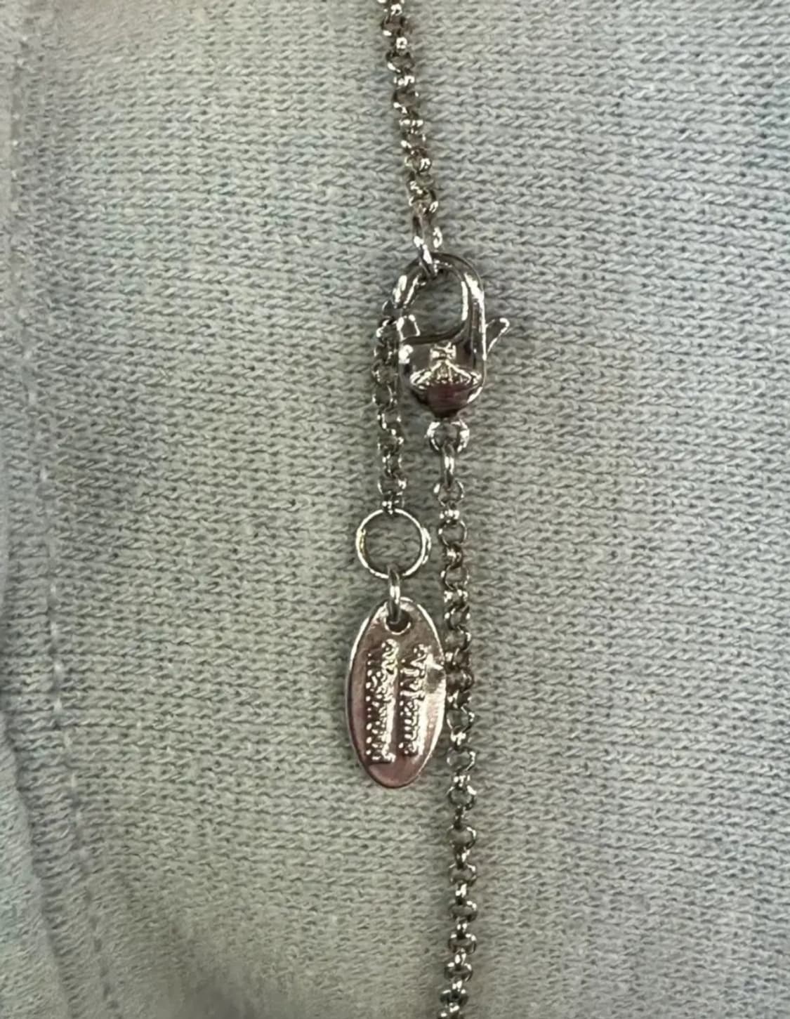 (무배&급전이슈 파격 할인!)비비안웨스트우드 실버 ORB 목걸이 네크리스 상품이미지3