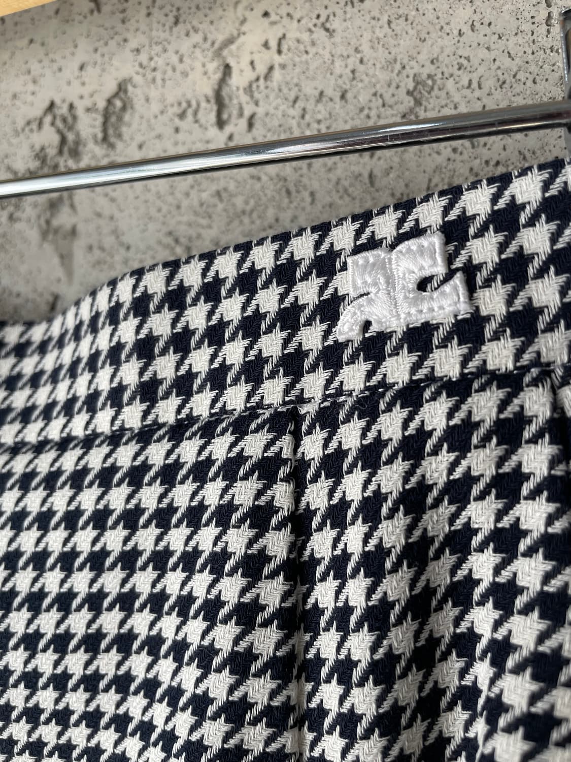 90s Courréges 꾸레쥬 로고 스커트 상품이미지7