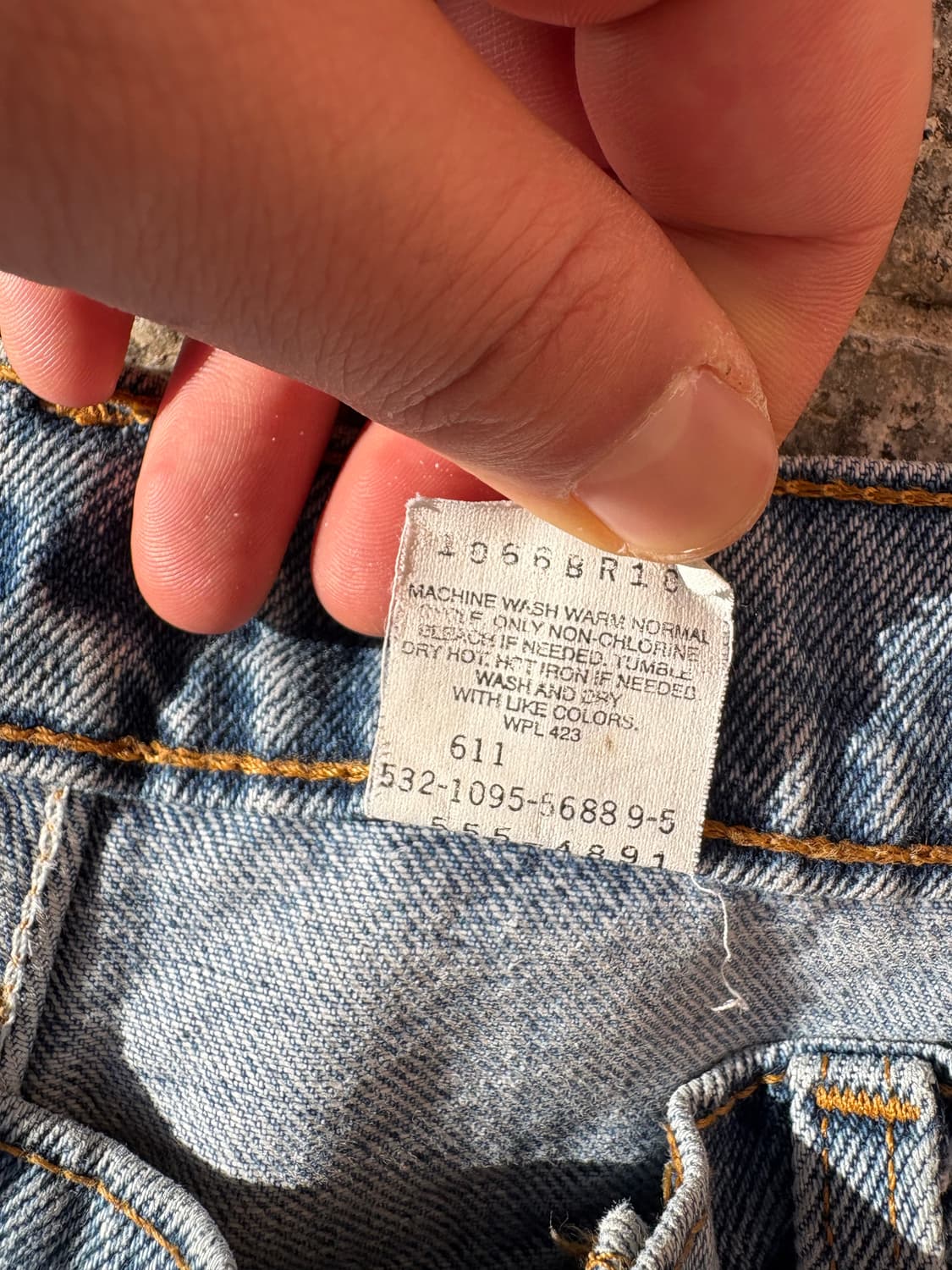 90s 리바이스 555 데님팬츠 상품이미지4