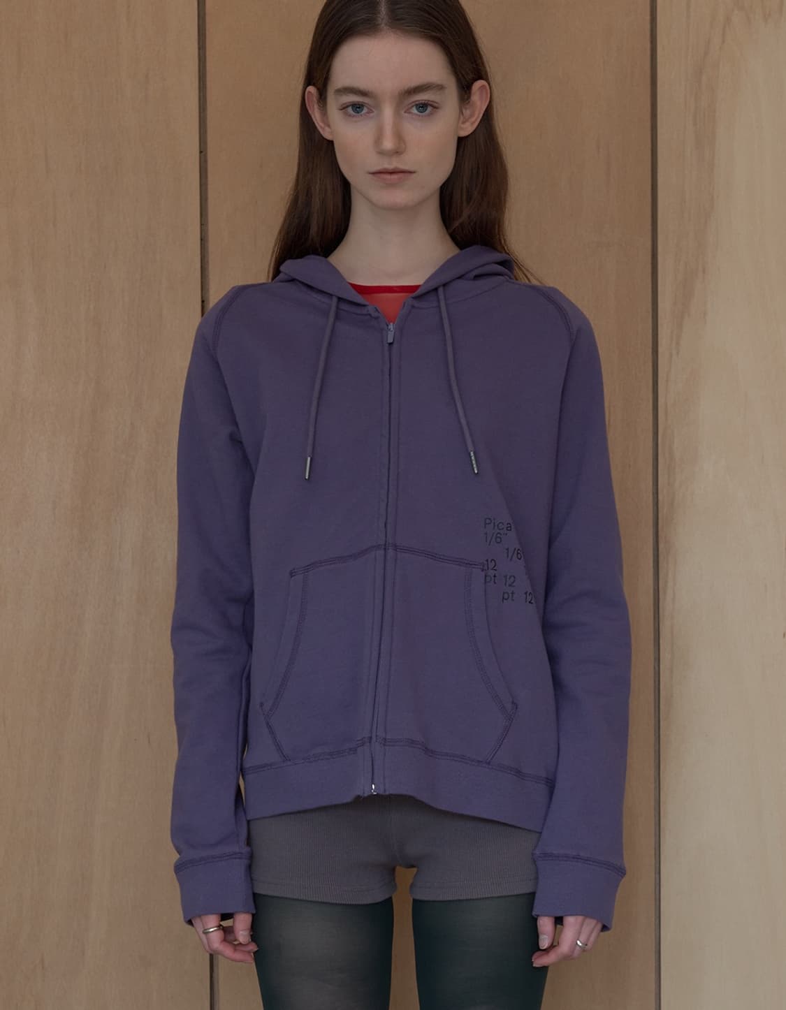 파이카 Stamp Hooded Zip-Up 상품이미지2