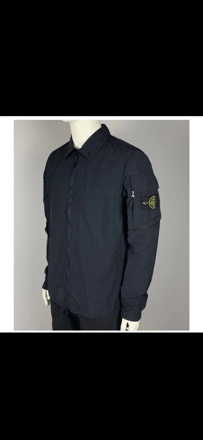 22SS 스톤아일랜드 나슬란 오버셔츠 블랙 761510502 상품이미지6