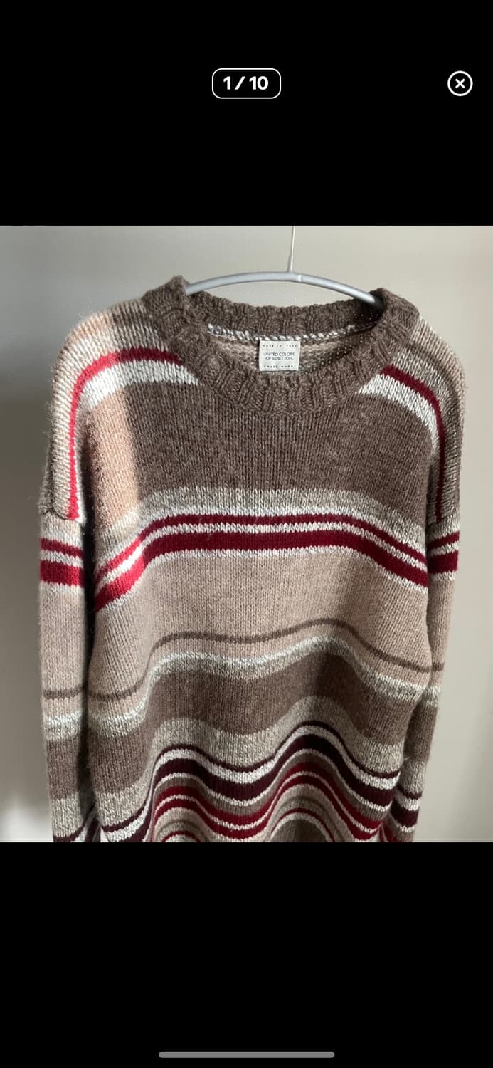 United colors of benetton 울 니트 상품이미지2