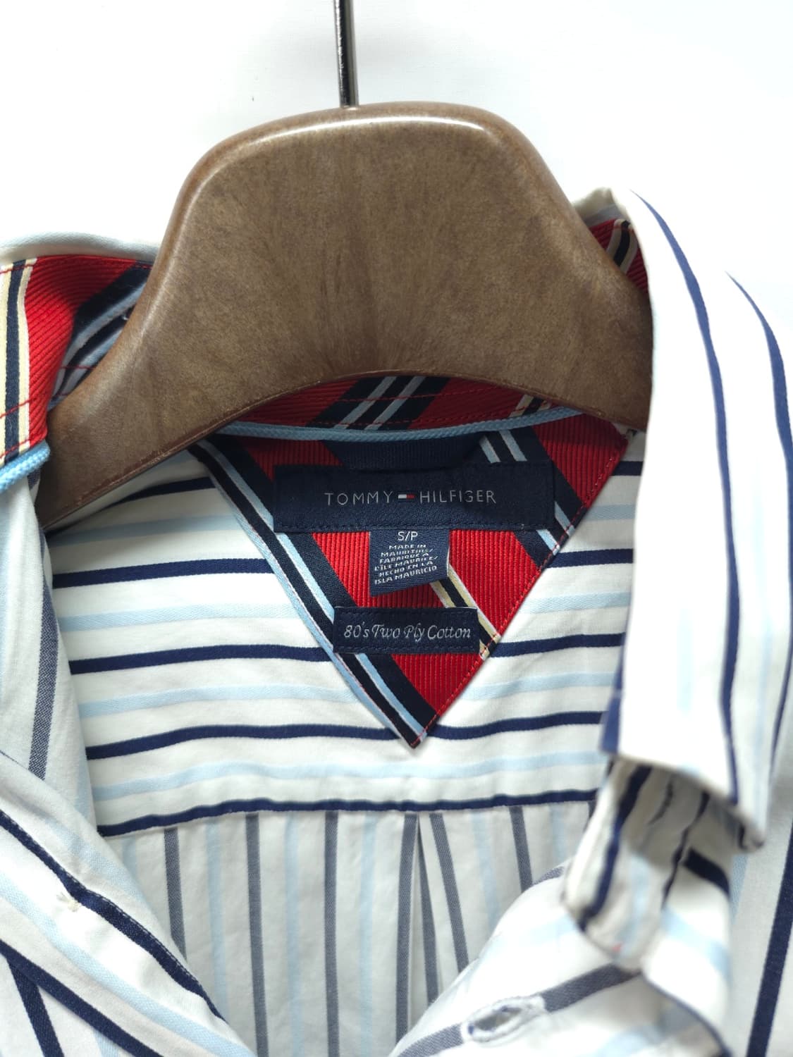 타미힐피거 멀티 스트라이프 버튼다운 셔츠 (100) 상품이미지6