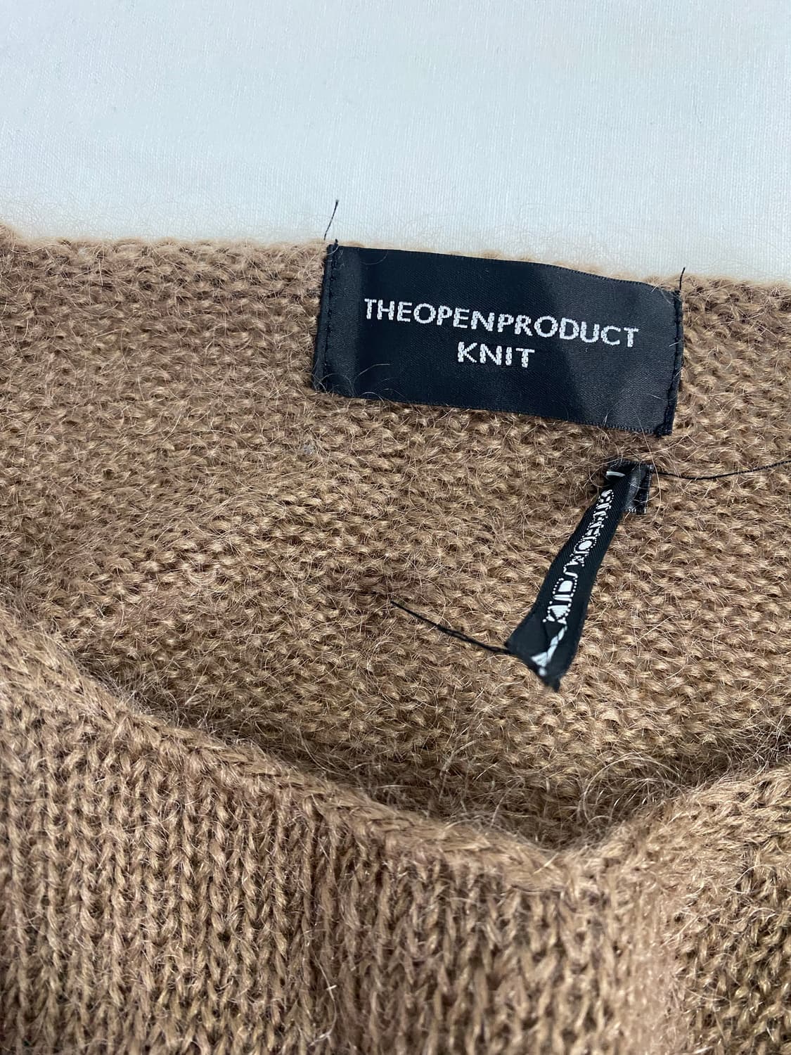 더오픈프로덕트 모헤어 니트 브라운 <618> 상품이미지4