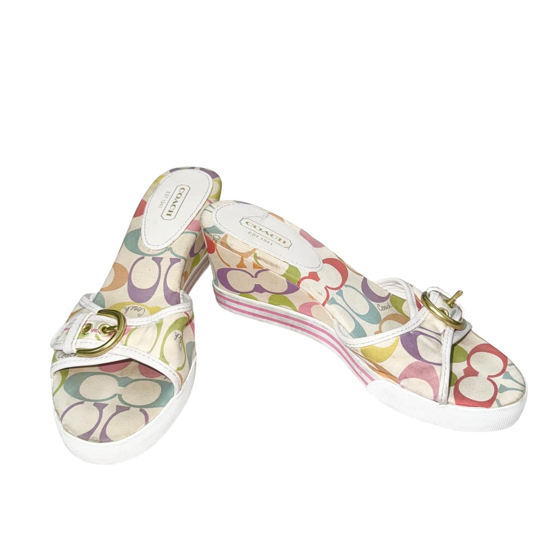 Rainbow Wedge Sandal 상품이미지2