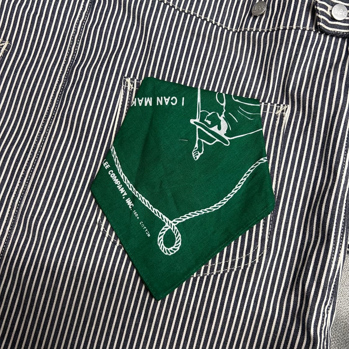 Lee Bandana Hickory Stripe Jacket 상품이미지7