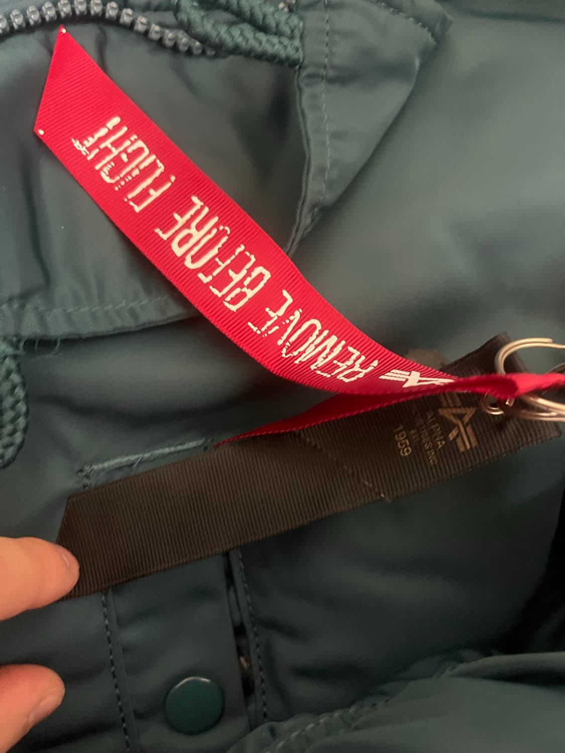 알파인더스트리 청록색 n2b  상품이미지4