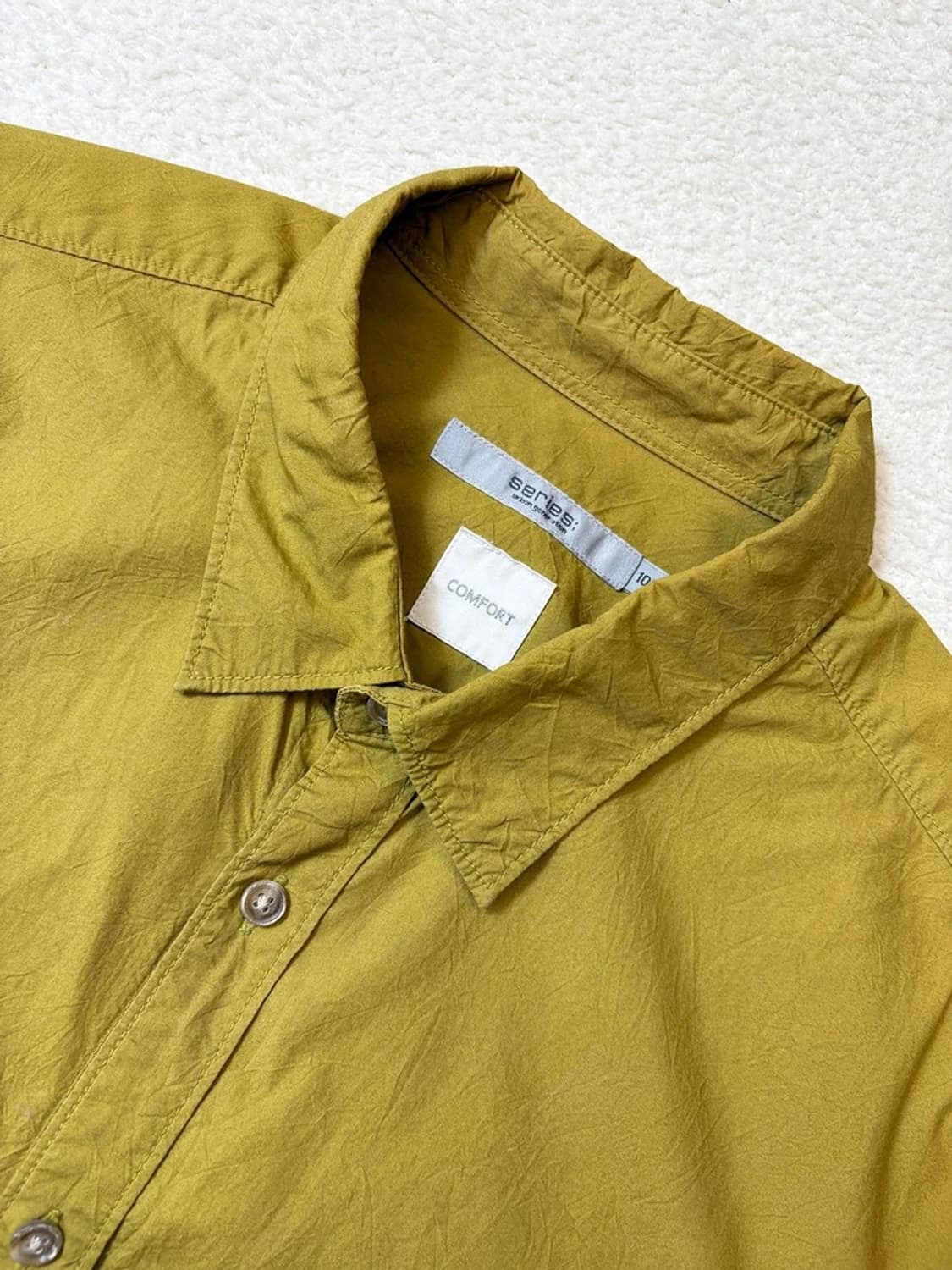 시리즈 18ss 퍼티그 머스타드 셔츠 PN6264 상품이미지3