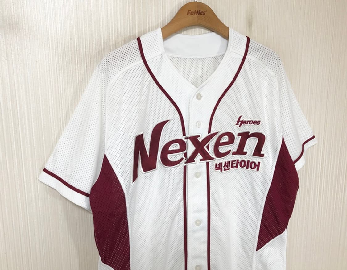 KBO 위팬 넥센(키움)히어로즈 홈유니폼/져지 110 상품이미지4