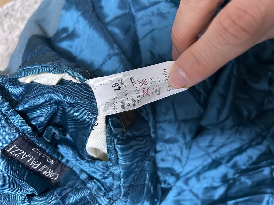 이태리제 CARLO PALAZZI캐시미어 코트 사이즈 105~110 상품이미지4