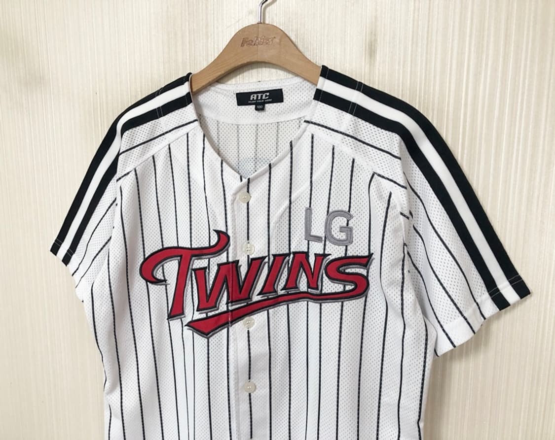 (3)KBO ATC LG트윈스 홈유니폼/져지 100 #33 박용택 상품이미지7