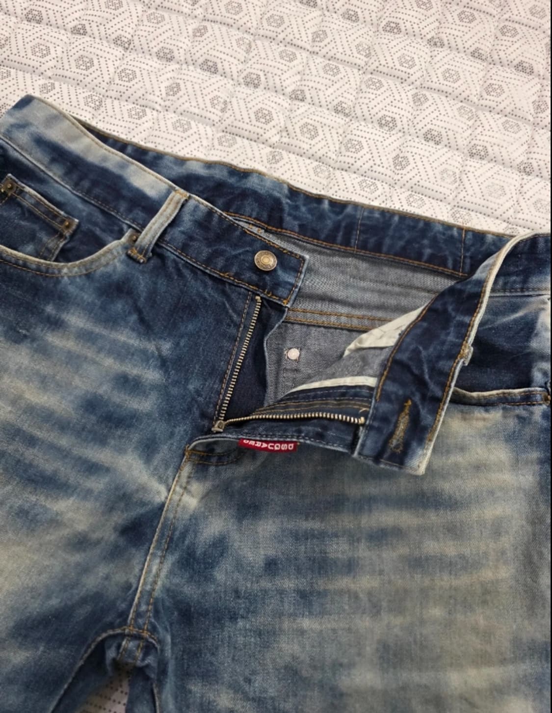 디스퀘어드2 남성 워싱 데님 반바지 34 상품이미지5