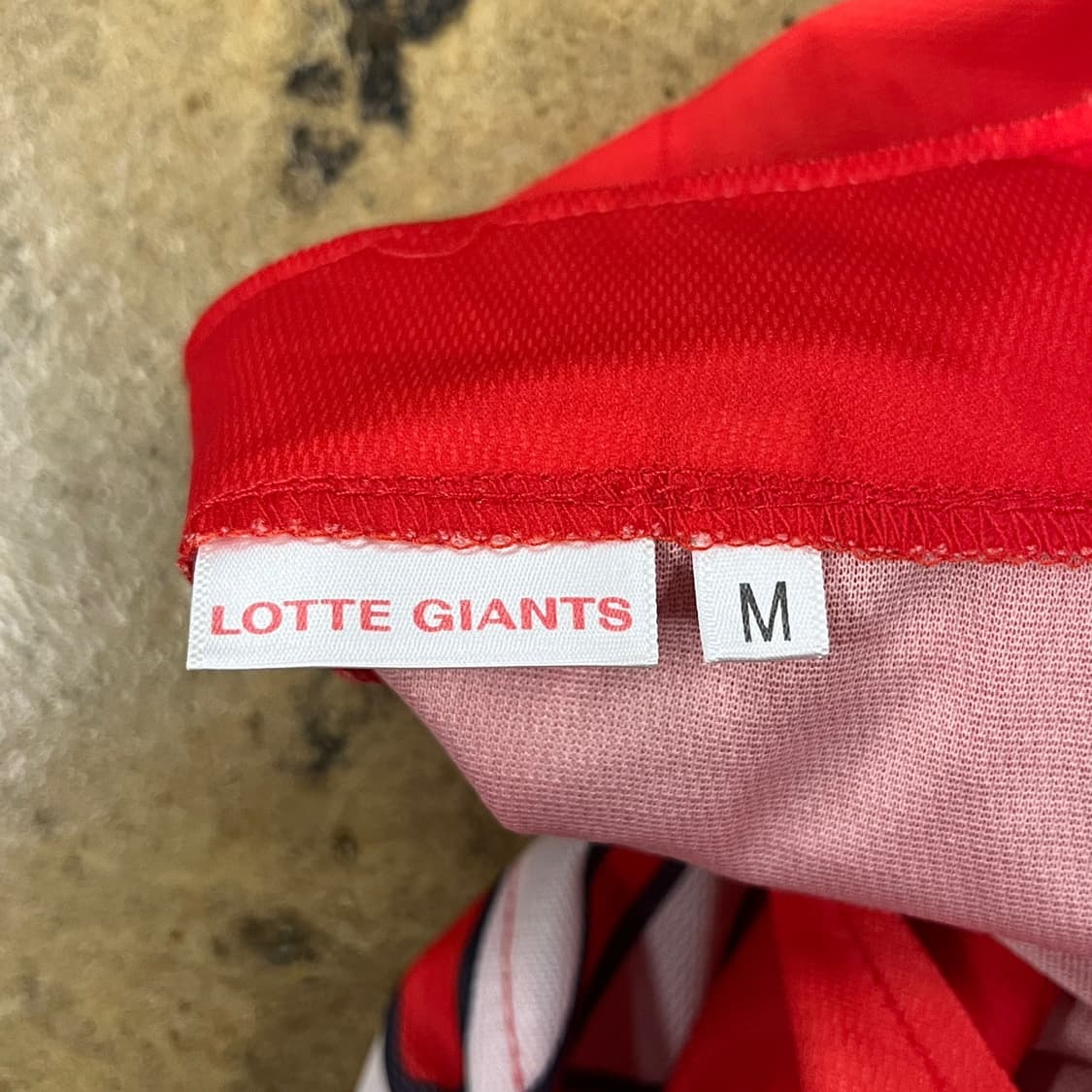 [M] 롯데 자이언츠 유니폼 레드 b18 상품이미지4