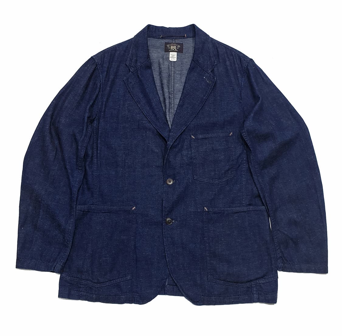 rrl 리넨코튼 스포츠코트 인디고데님 컬러 XL (105~110) 상품이미지1