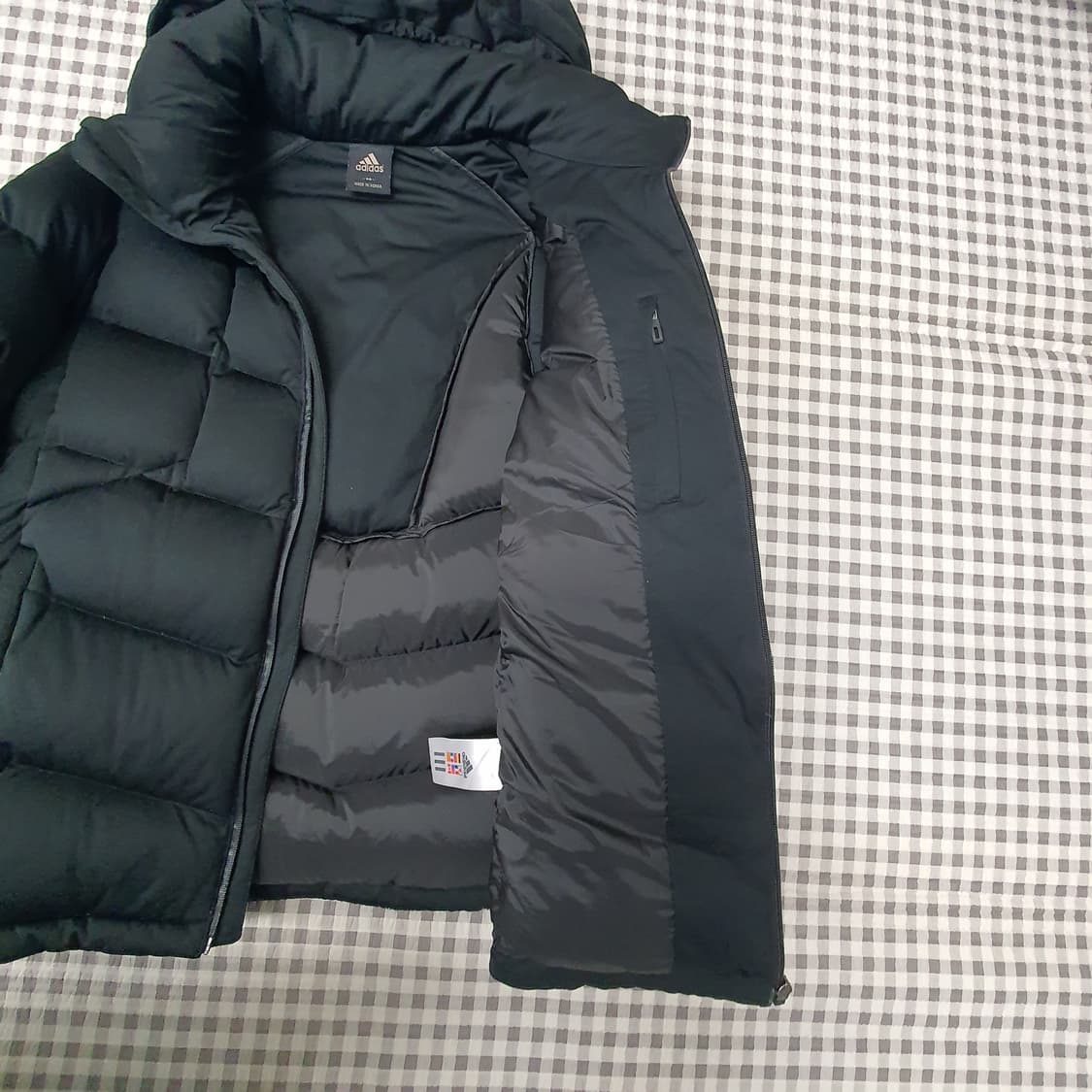 아디다스 스트레치 오리털 패딩 남자95 상품이미지5