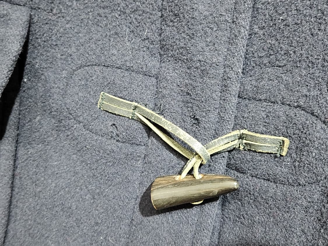 (XL) 버버리 더플코트 네이비 떡볶이코트 후드 모직코트  상품이미지7