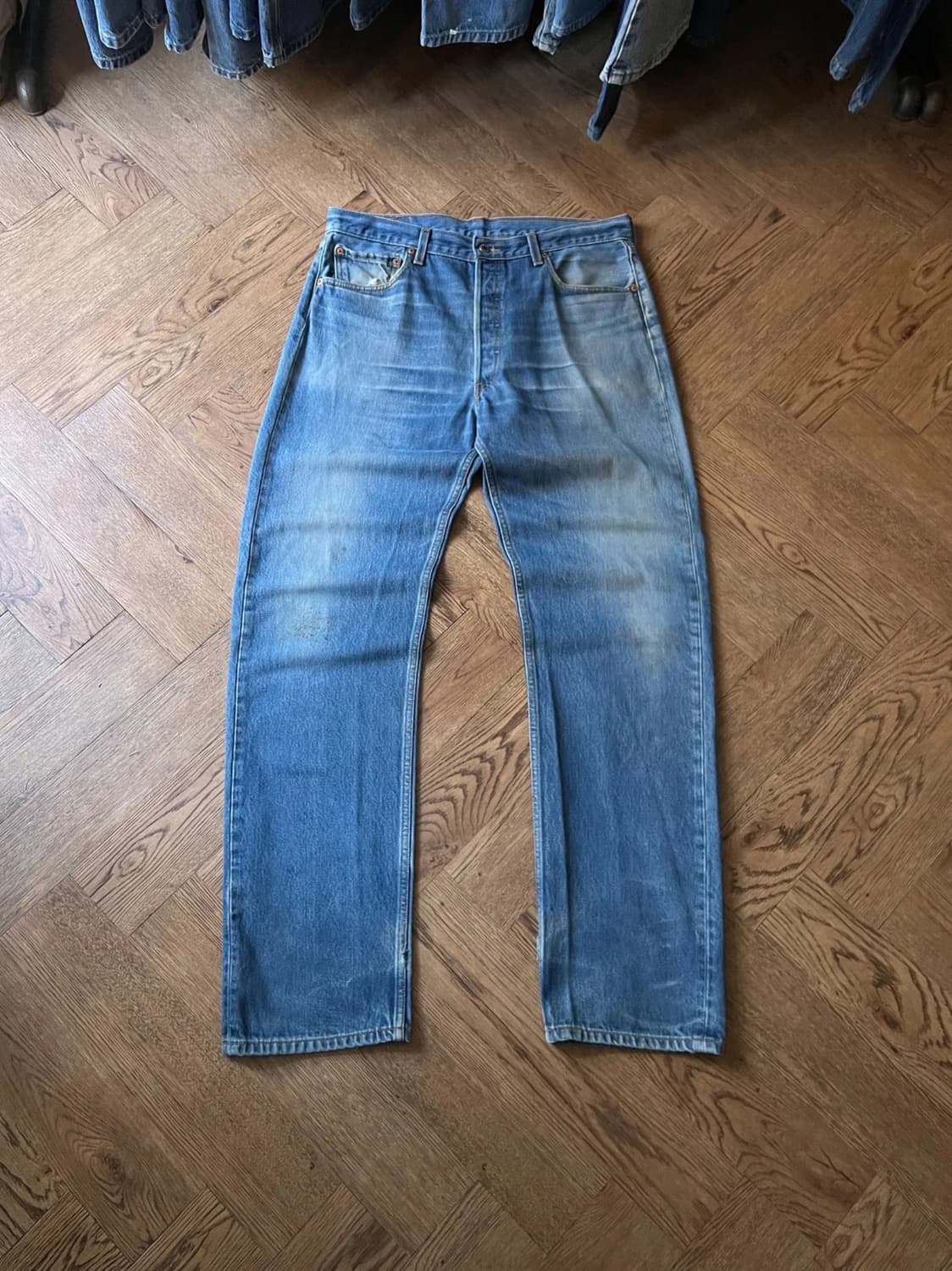 [36]00's 리바이스 USA 501XX 맥시코제 빈티지 워싱 데님팬츠 상품이미지1