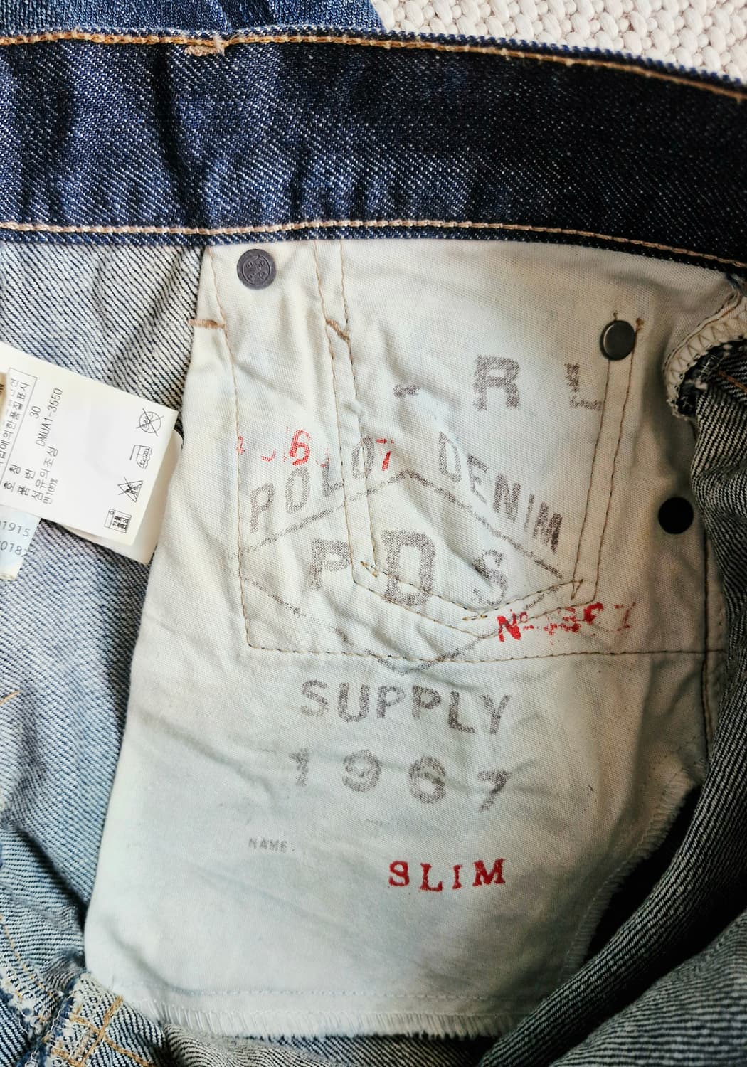 폴로 데님앤서플라이 데님팬츠 30 상품이미지7