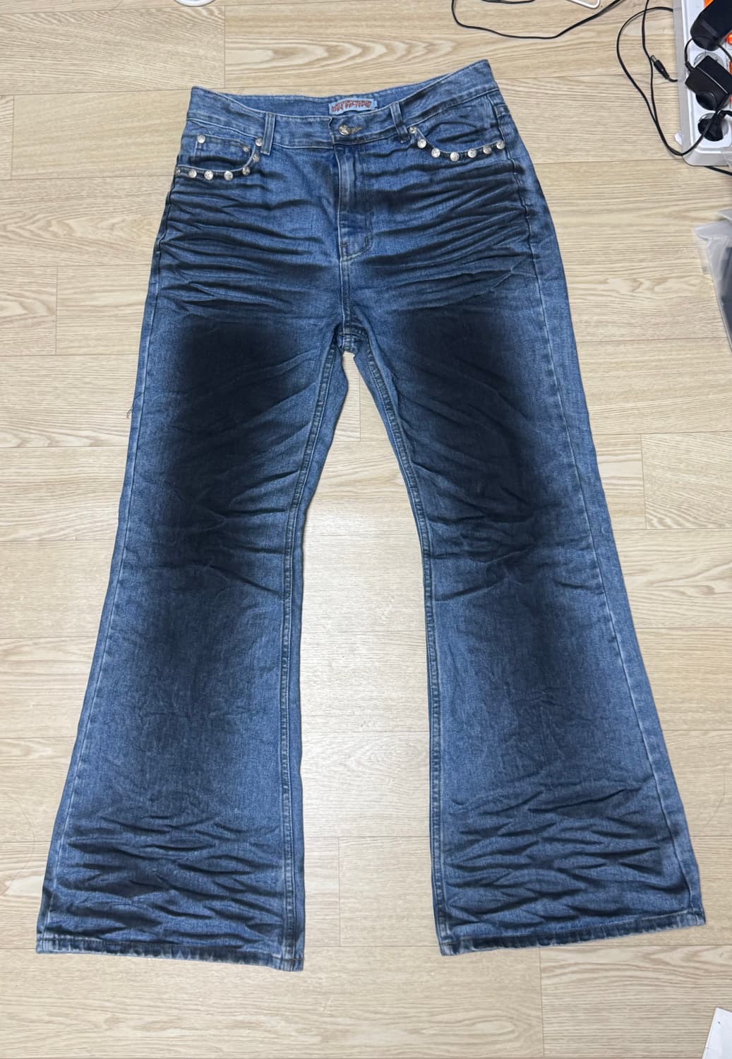 왓더파티 플레어핏 데님팬츠 상품이미지1