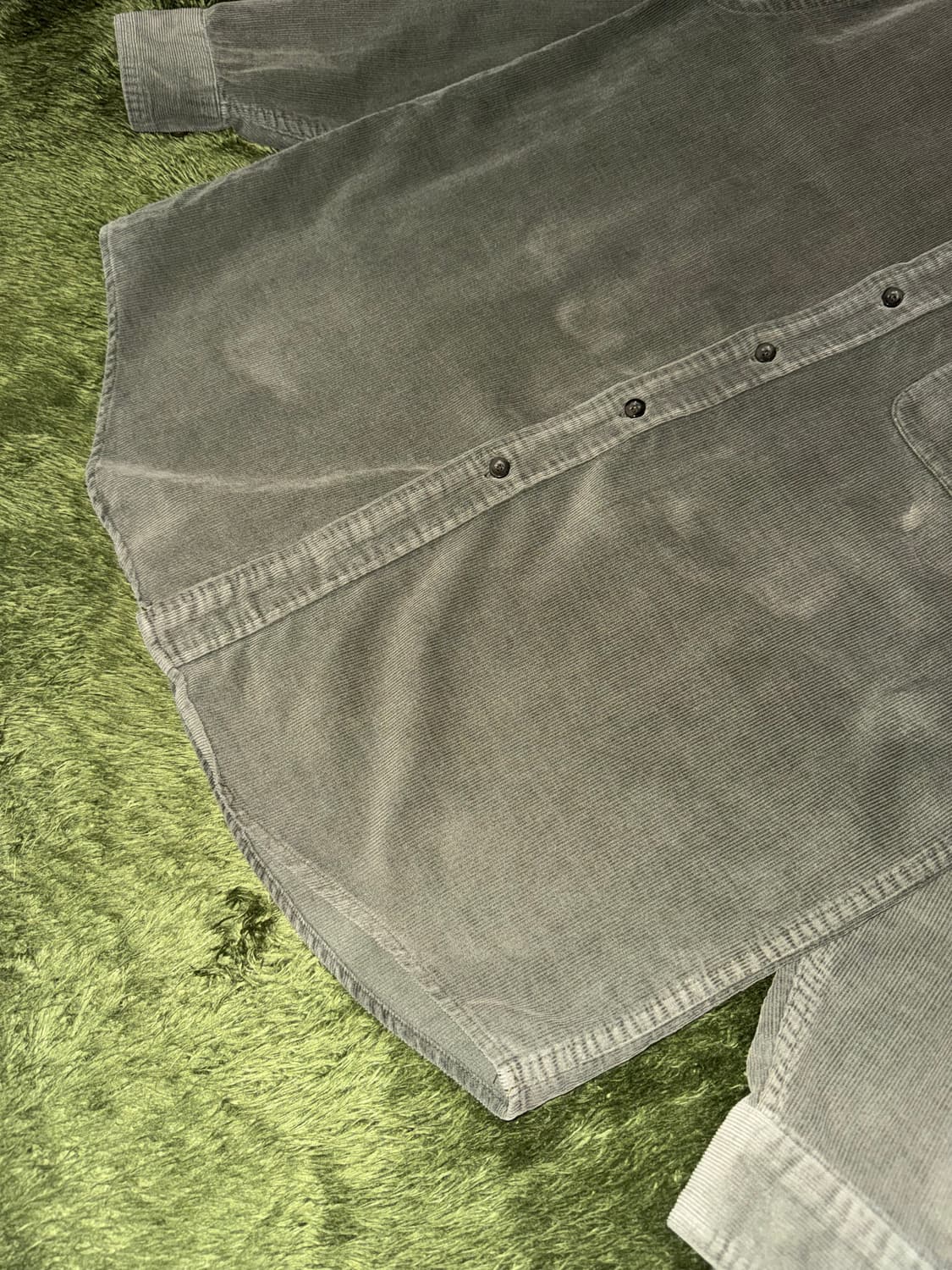 [S] VTG L.L.Bean 엘엘빈 포켓 디테일 코듀로이 셔츠 올리브 상품이미지6