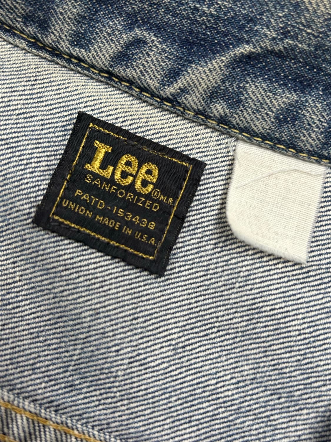 70s-80s Lee 101-J 라이더 데님 자켓 상품이미지8