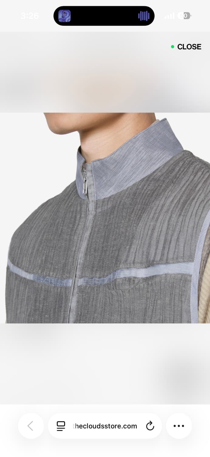 Xlim ep5 01 vest gray 상품이미지2