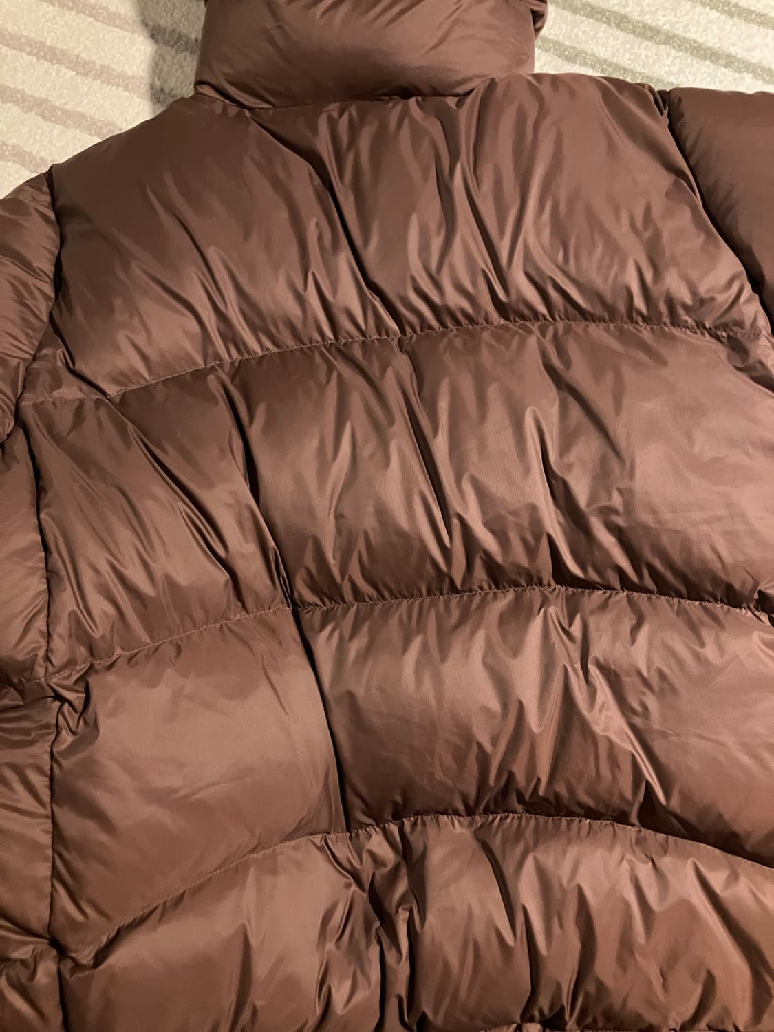 테켓 닷컴 패딩 브라운 m 상품이미지5