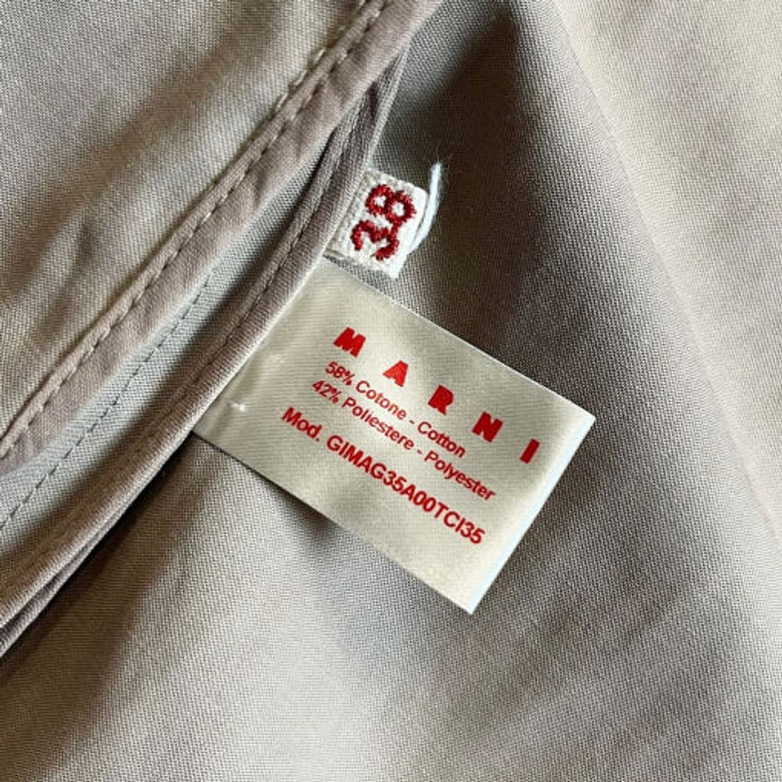 마르니 Marni 오버 퍼티그 하프 자켓 PR1806 상품이미지8