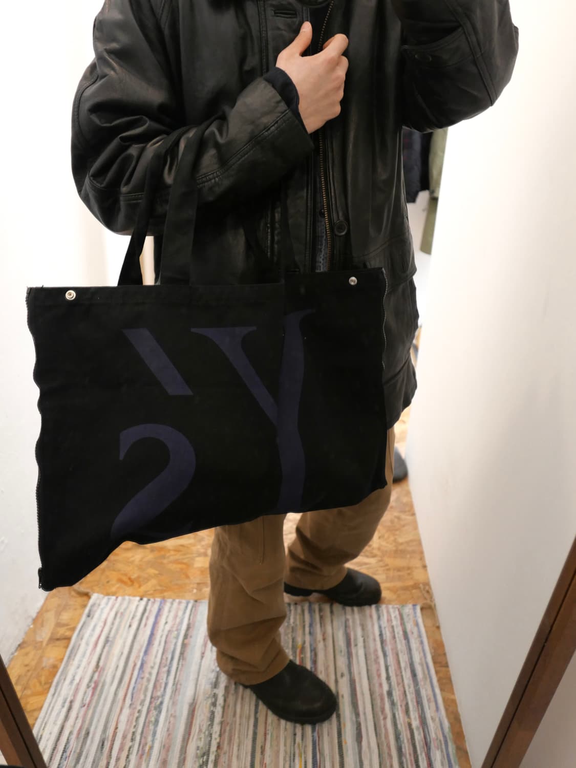 Y’s 요지 야마모토 토트백 상품이미지1